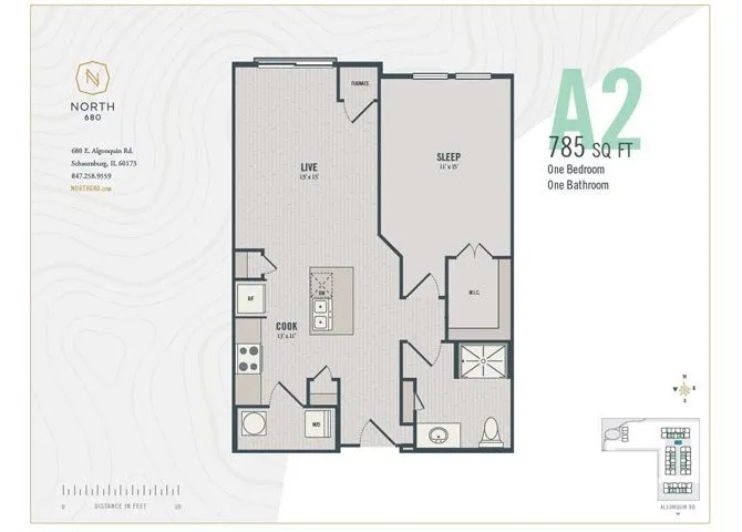 670 E Algonquin Rd, ,  60173, USA 60173-Schaumburg-IL