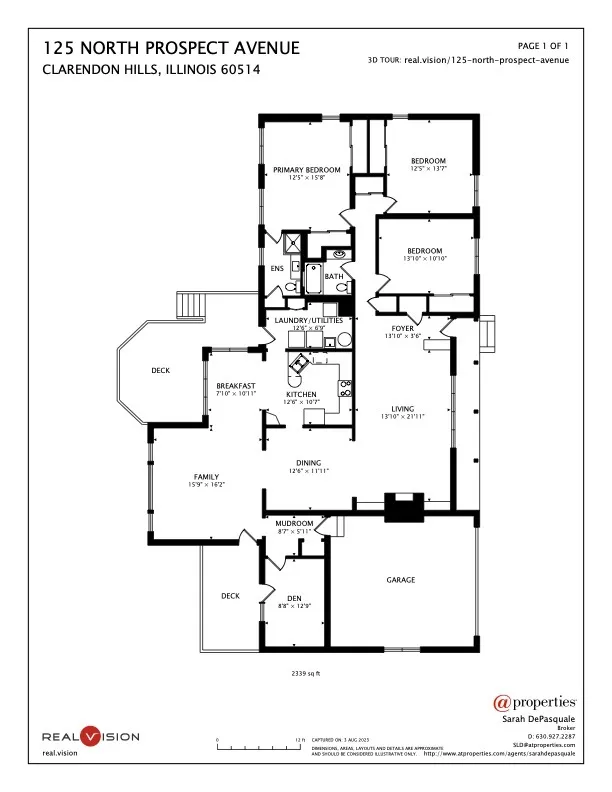 125 N Prospect Ave, ,  60514, USA 60514-Clarendon Hills-IL