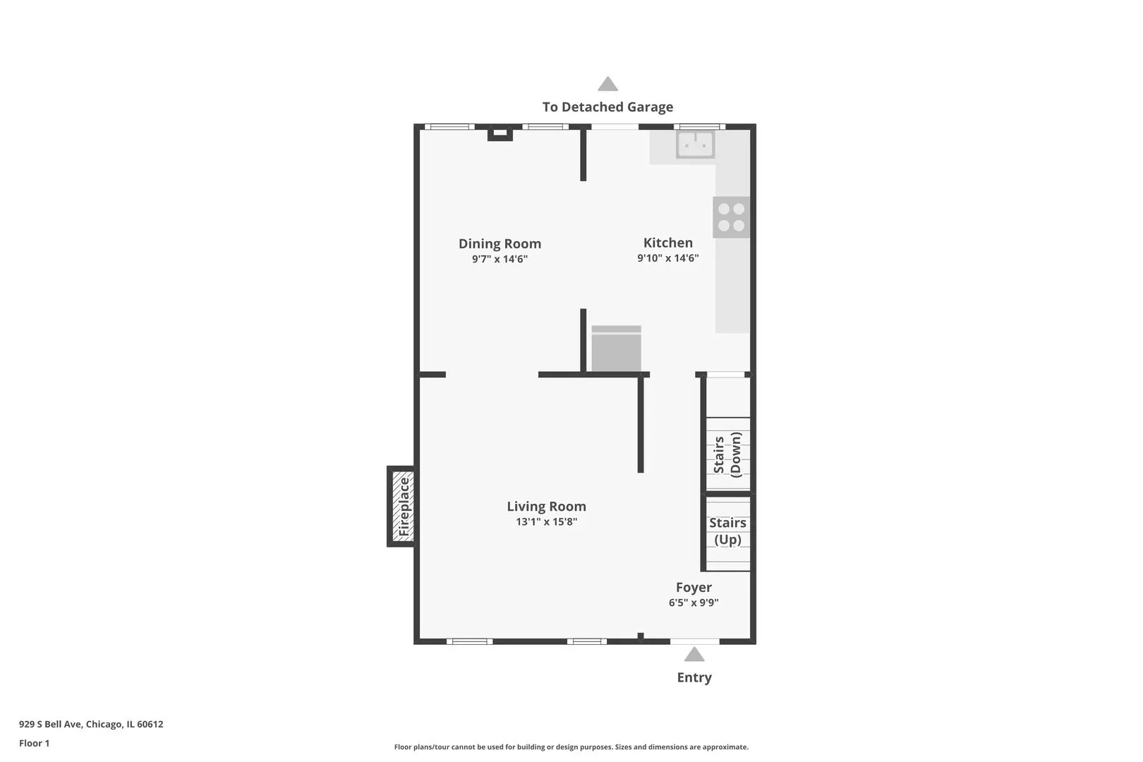 929 S Bell Ave, ,  60612, USA 60612-Chicago-IL