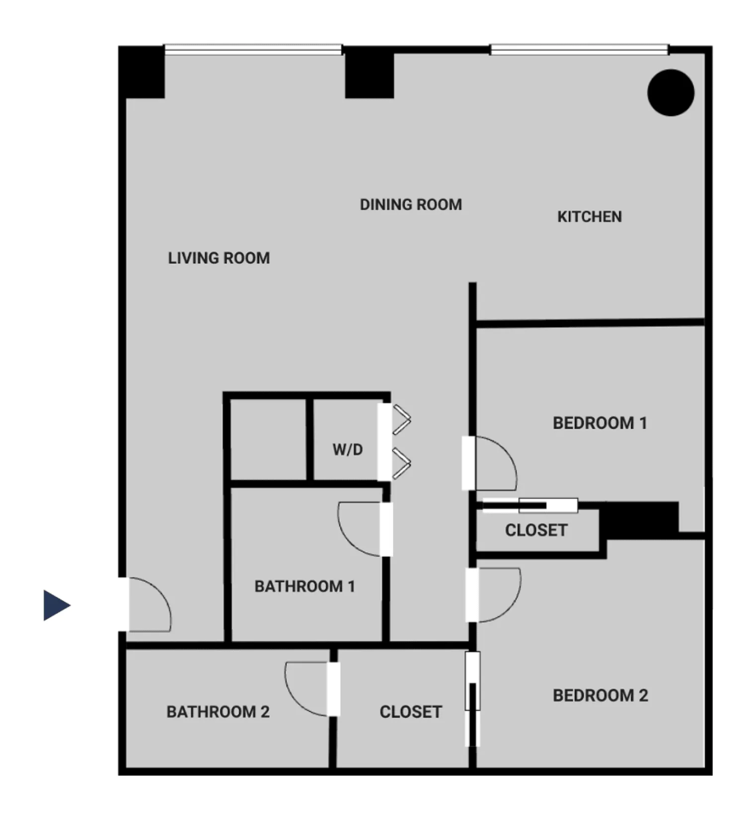 601 W Jackson Blvd, ,  60661, USA 60661-unit#CHI-1329-Chicago-IL