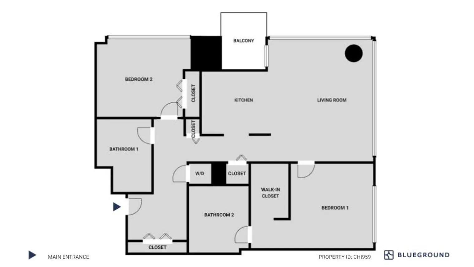 201 N Garland Ct, ,  60601, USA 60601-unit#CHI-959-Chicago-IL
