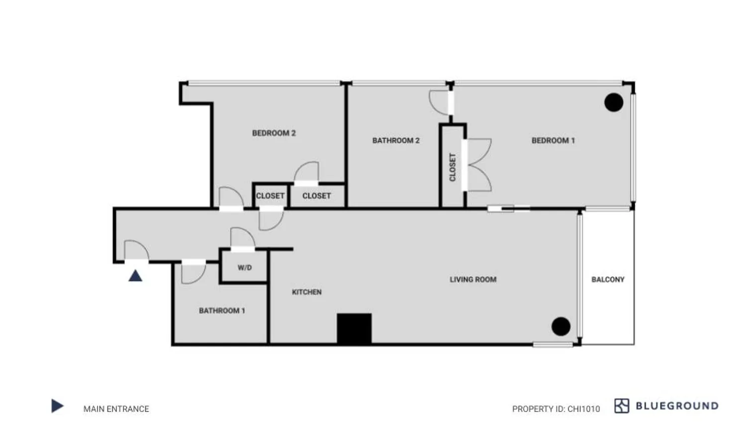 505 N State St, , 60654, USA 60654-unit#CHI-1010-Chicago-IL