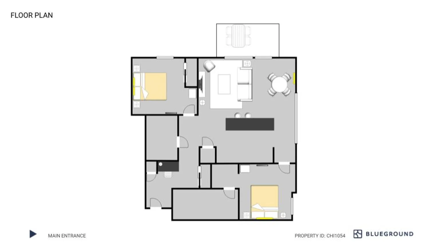 150 N Ashland Ave, , 60607, USA 60607-unit#CHI-1054-Chicago-IL