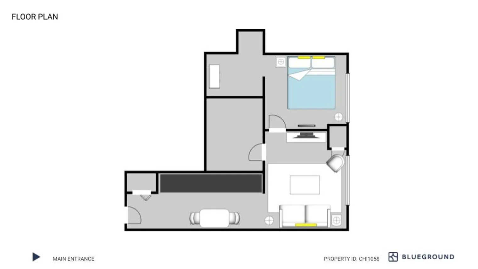 150 N Ashland Ave, , 60607, USA 60607-unit#CHI-1058-Chicago-IL