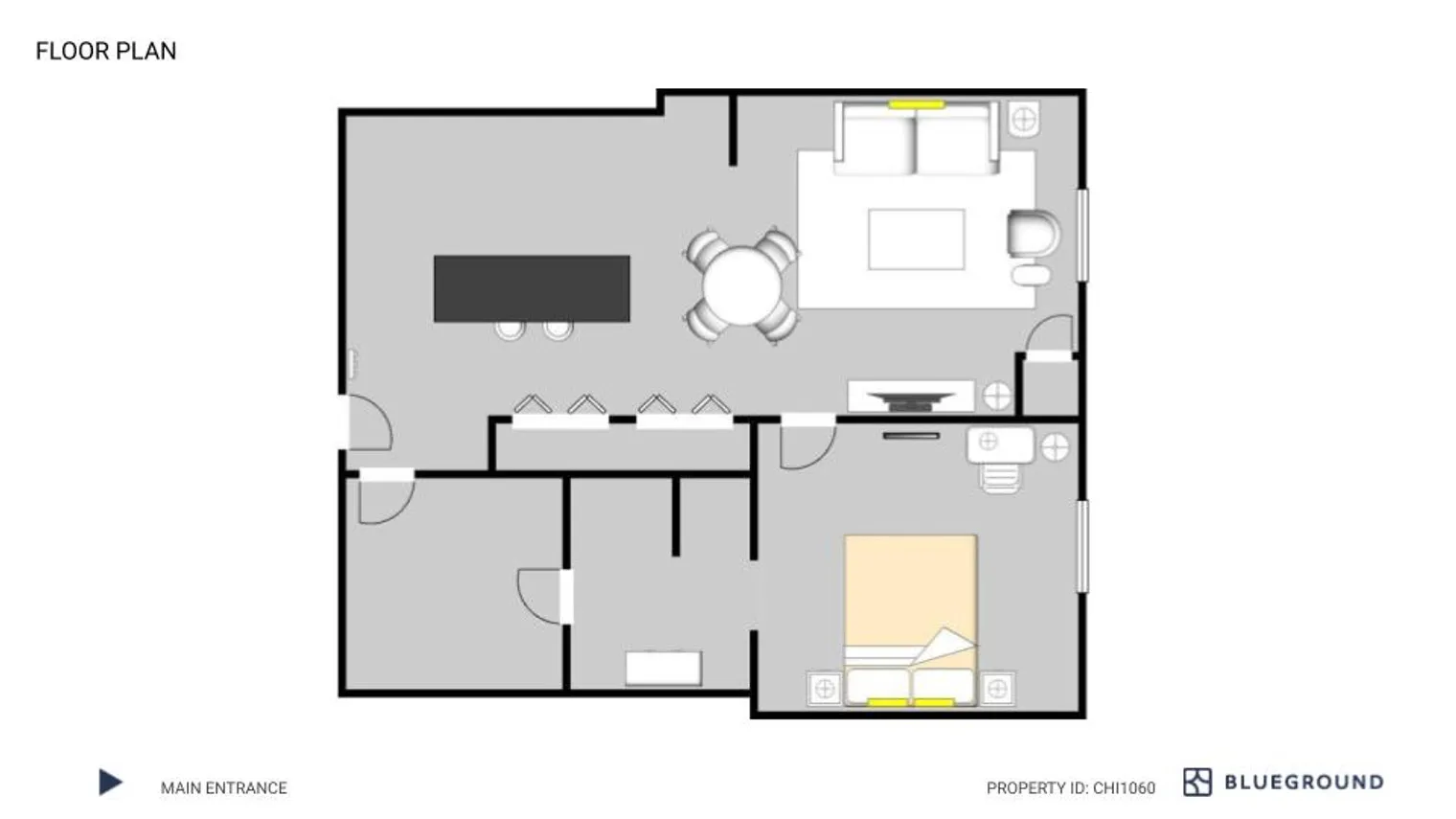 150 N Ashland Ave, , 60607, USA 60607-unit#CHI-1060-Chicago-IL