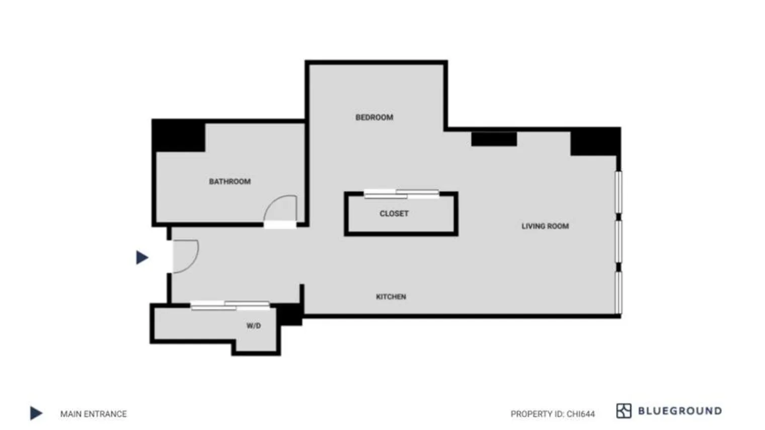 165 N Desplaines St, ,  60661, USA 60661-unit#CHI-1275-Chicago-IL