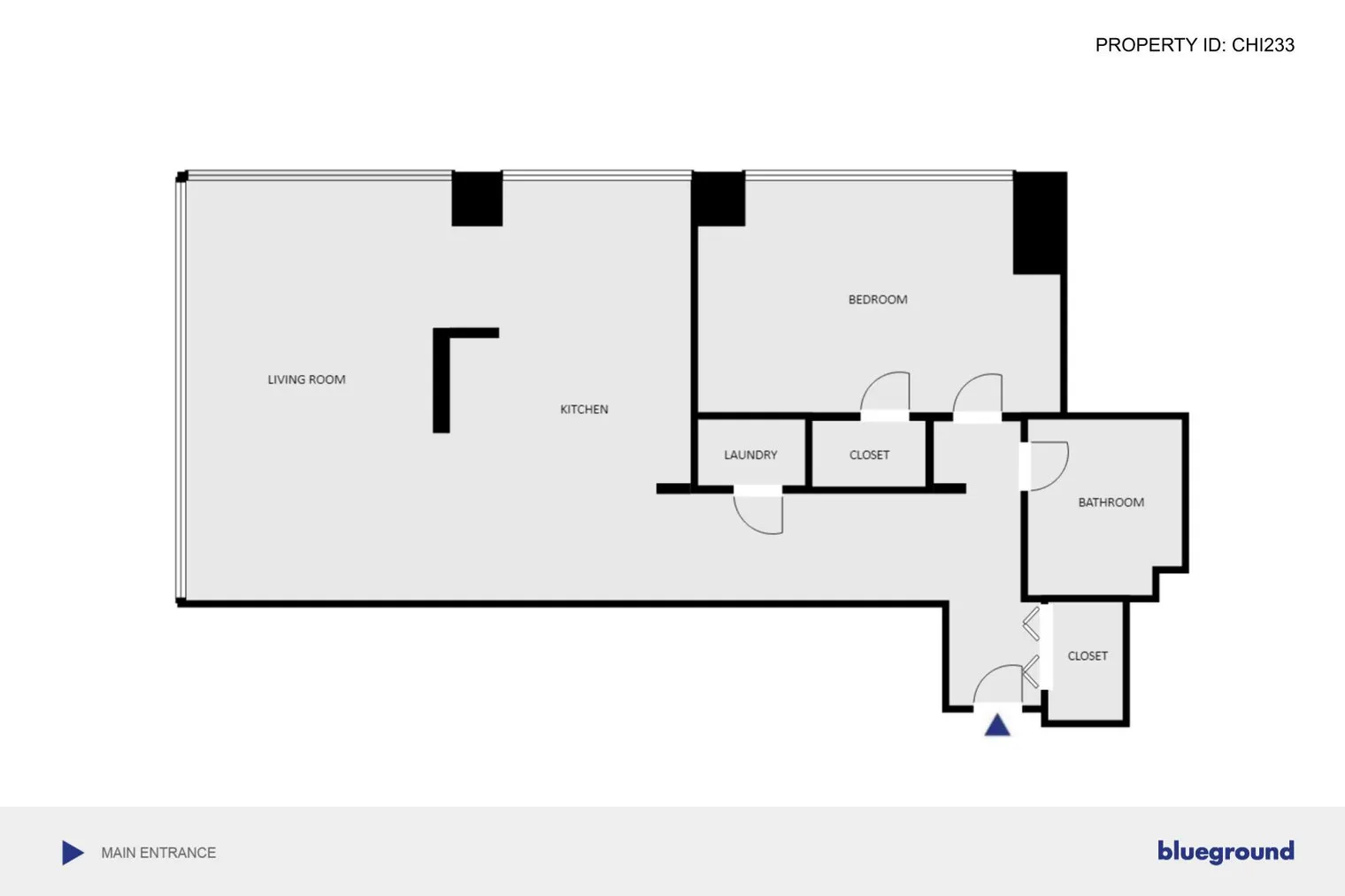 210 N Wells St, ,  60601, USA 60606-unit#CHI-233-Chicago-IL