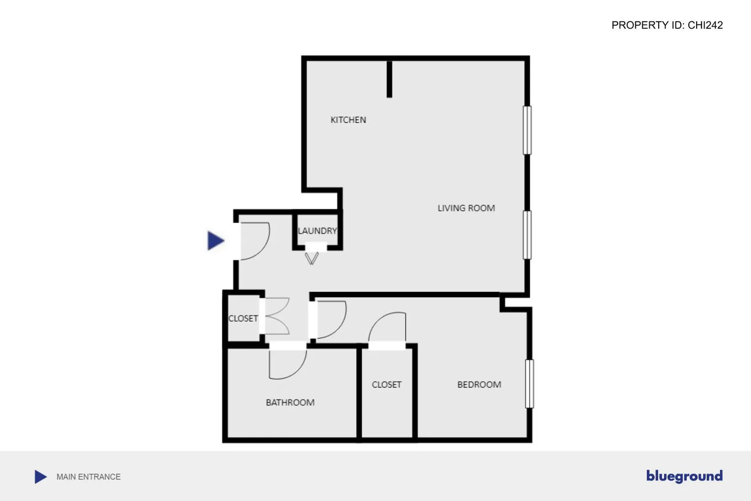 210 N Wells St, , 60601, USA 60606-unit#CHI-242-Chicago-IL