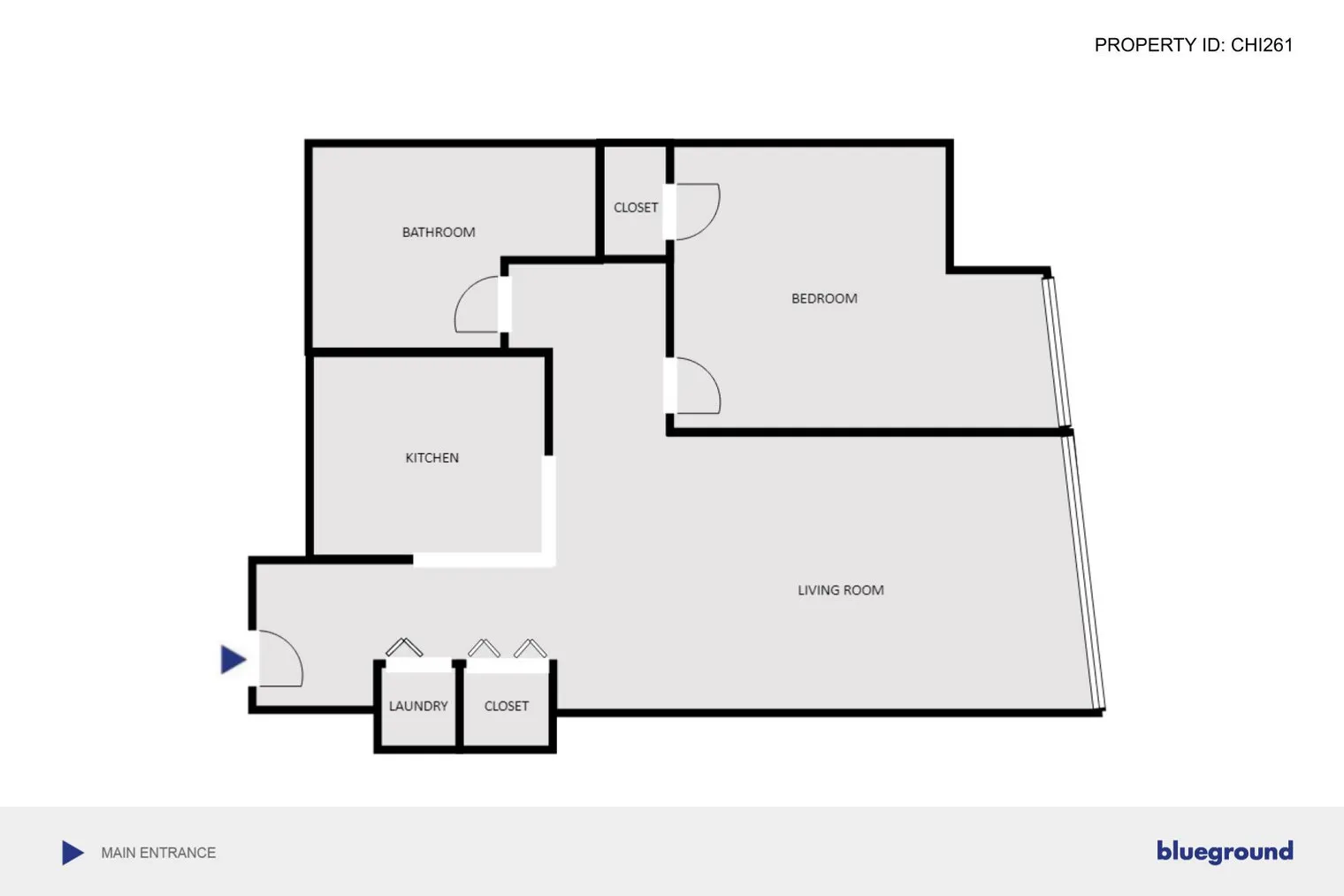 210 N Wells St, ,  60601, USA 60606-unit#CHI-261-Chicago-IL