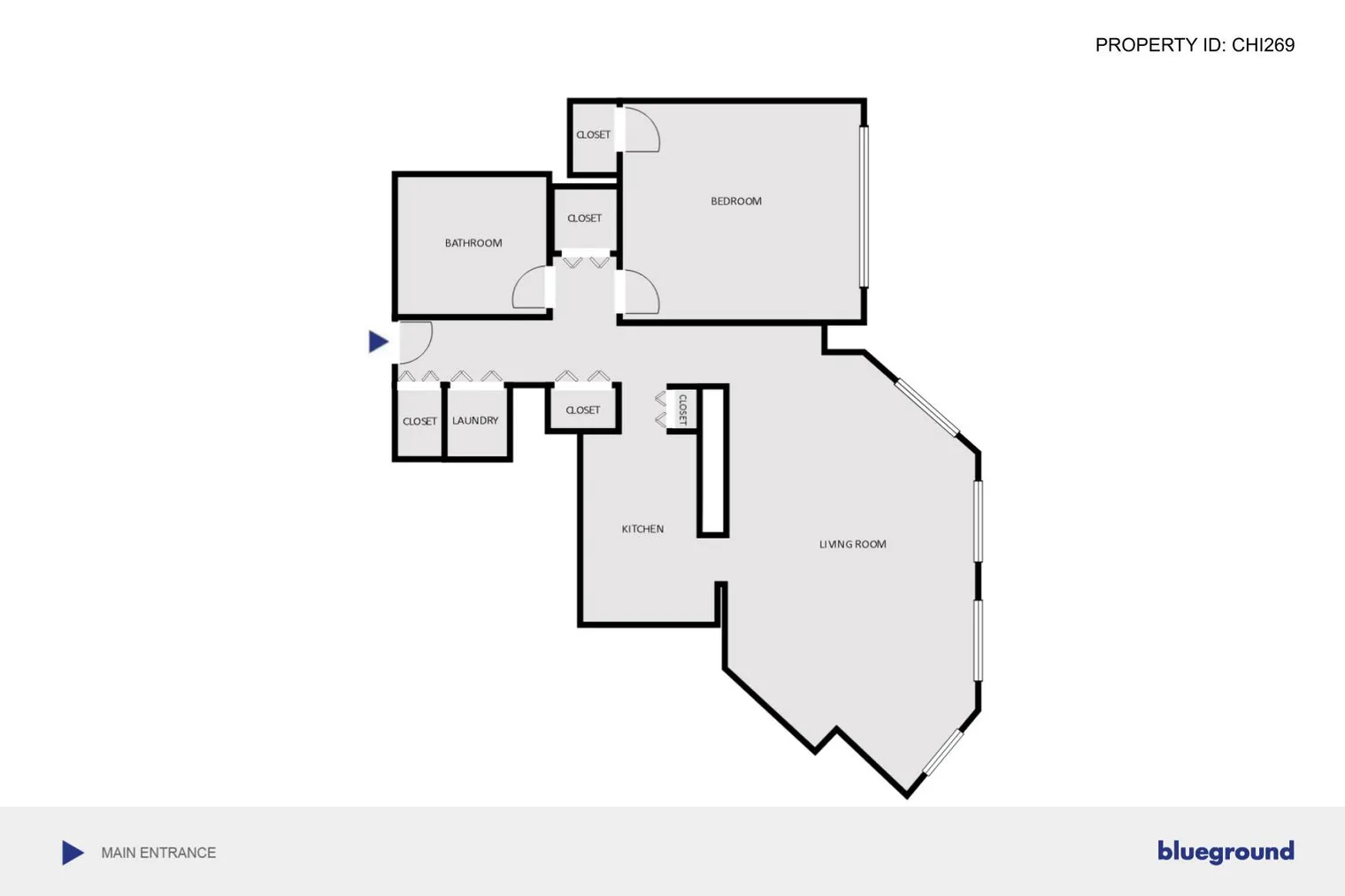 750 N Rush St, ,  60611, USA 60611-unit#CHI-269-Chicago-IL