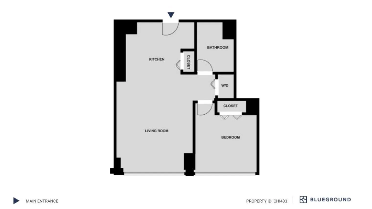 1035 W Van Buren St, , 60607, USA 60607-unit#CHI-433-Chicago-IL