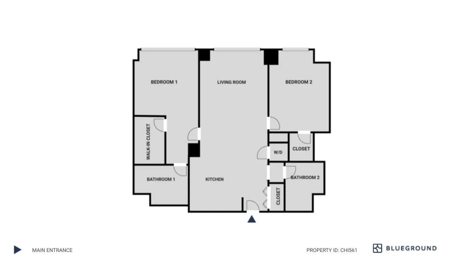 808 W Van Buren St, ,  60607, USA 60661-unit#CHI-561-Chicago-IL