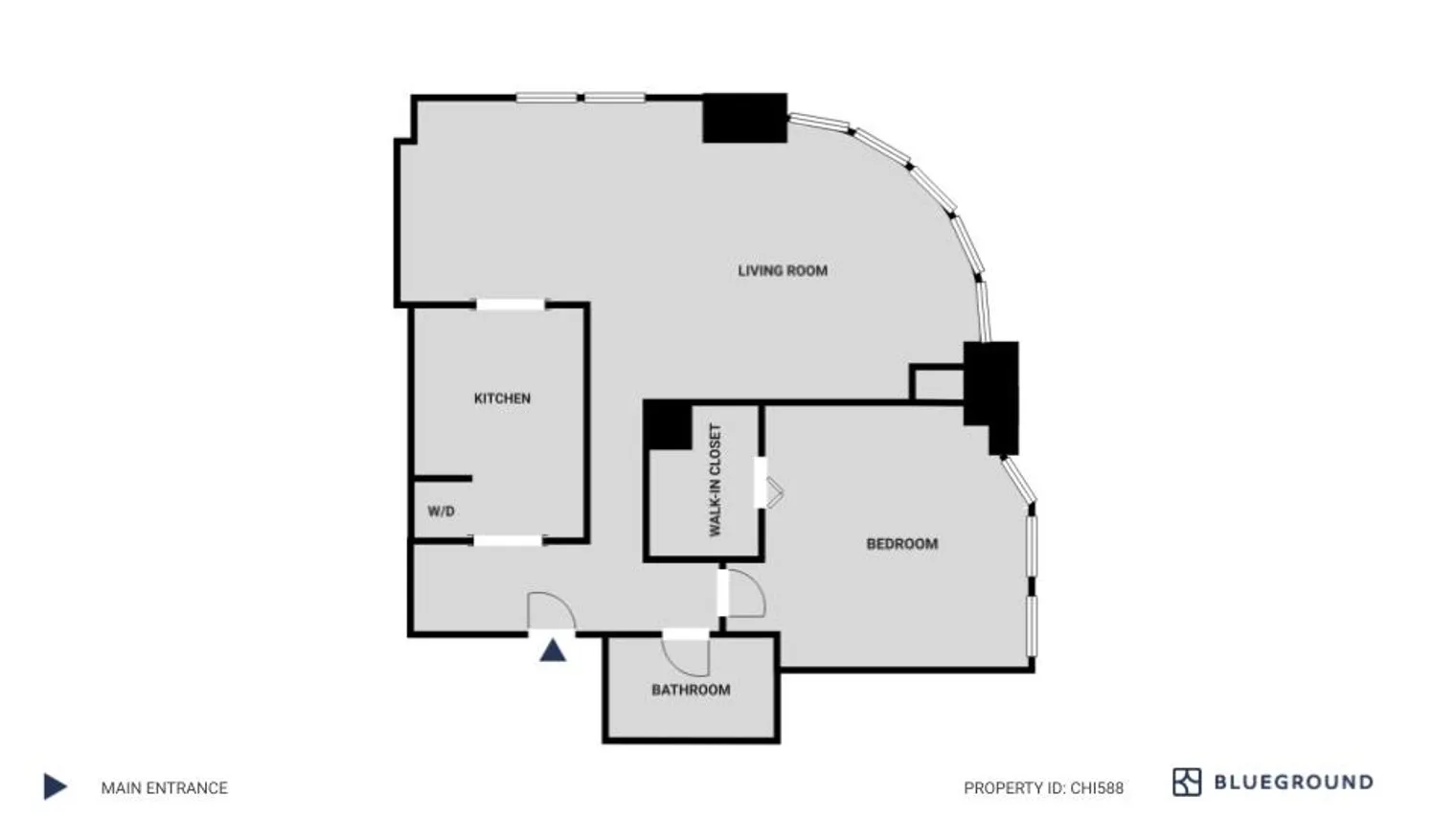 420 E Ohio St, ,  60611, USA 60611-unit#CHI-588-Chicago-IL