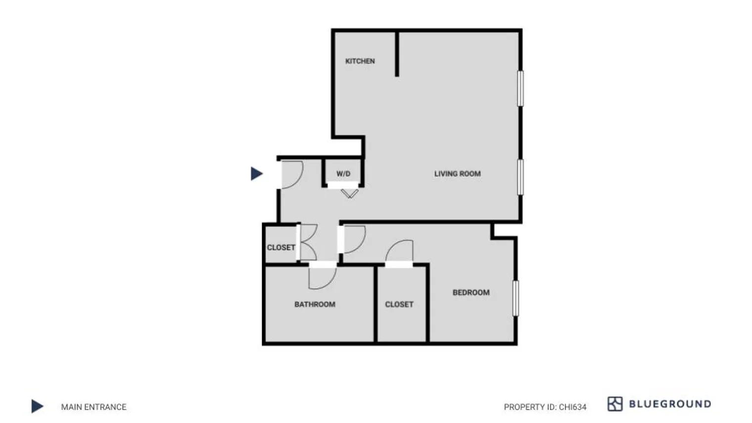 210 N Wells St, , 60601, USA 60606-unit#CHI-634-Chicago-IL