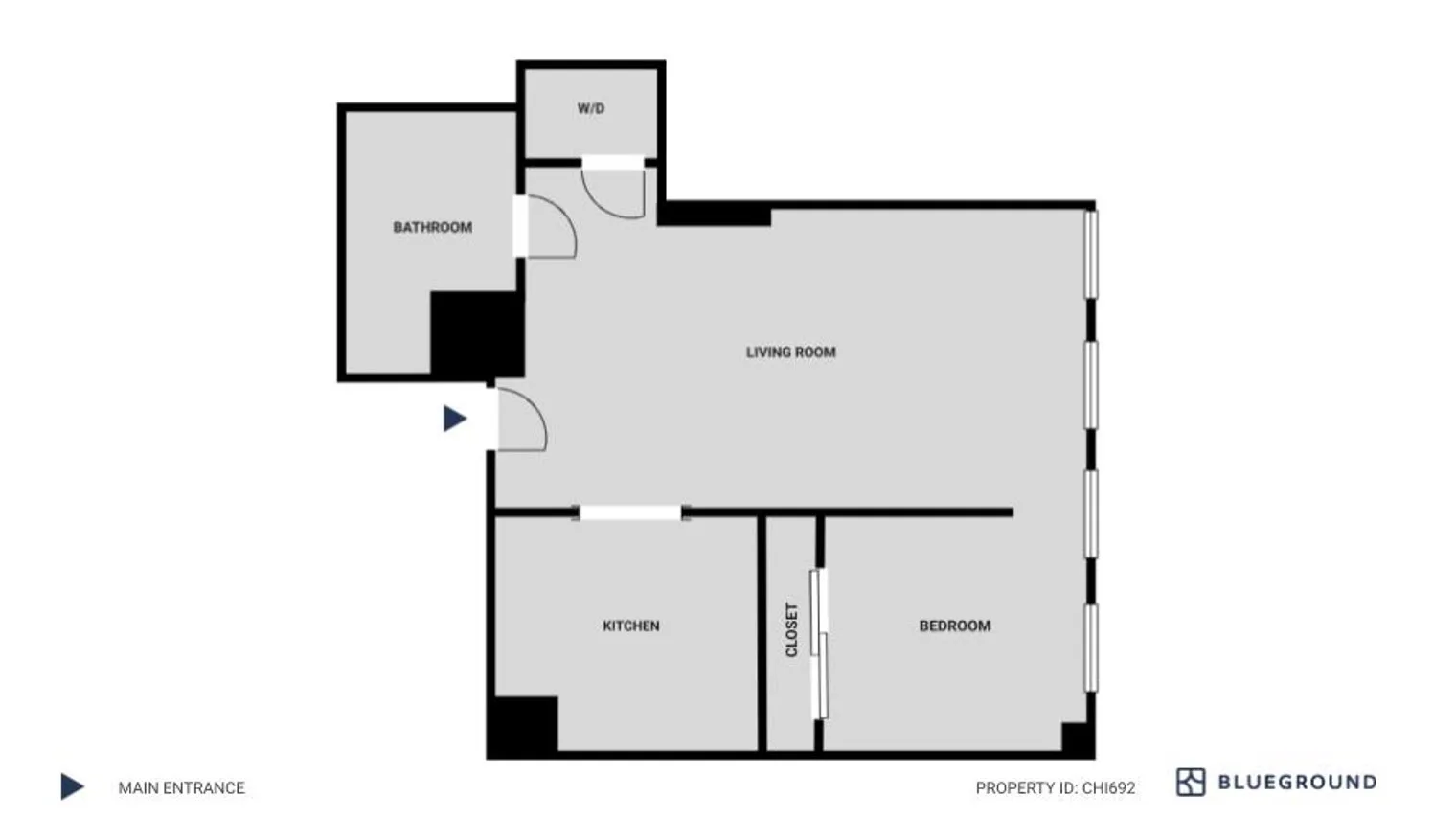 330 S Wells St, ,  60606, USA 60606-unit#CHI-692-Chicago-IL