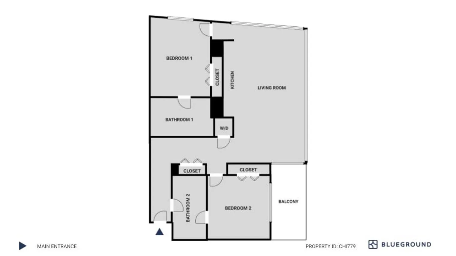 730 W Couch Pl, , 60661, USA 60661-unit#CHI-779-Chicago-IL