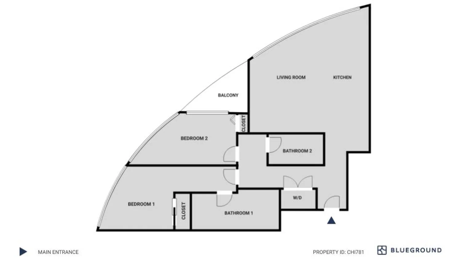 730 W Couch Pl, ,  60661, USA 60661-unit#CHI-781-Chicago-IL