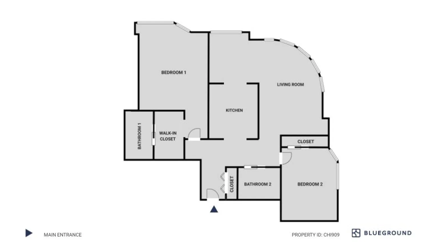 420 E Ohio St, ,  60611, USA 60611-unit#CHI-909-Chicago-IL