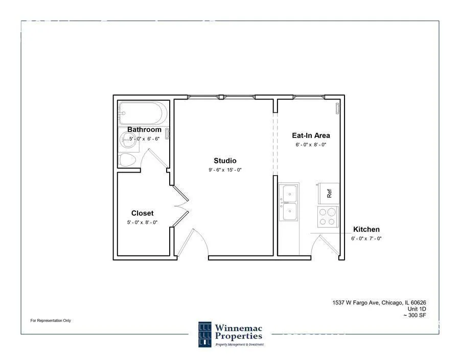 1535 W Fargo Ave, , 60626, USA 60626-unit#1D-Chicago-IL
