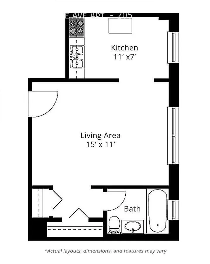 1412 W Chase Ave, , 60626, USA 60626-unit#205-Chicago-IL