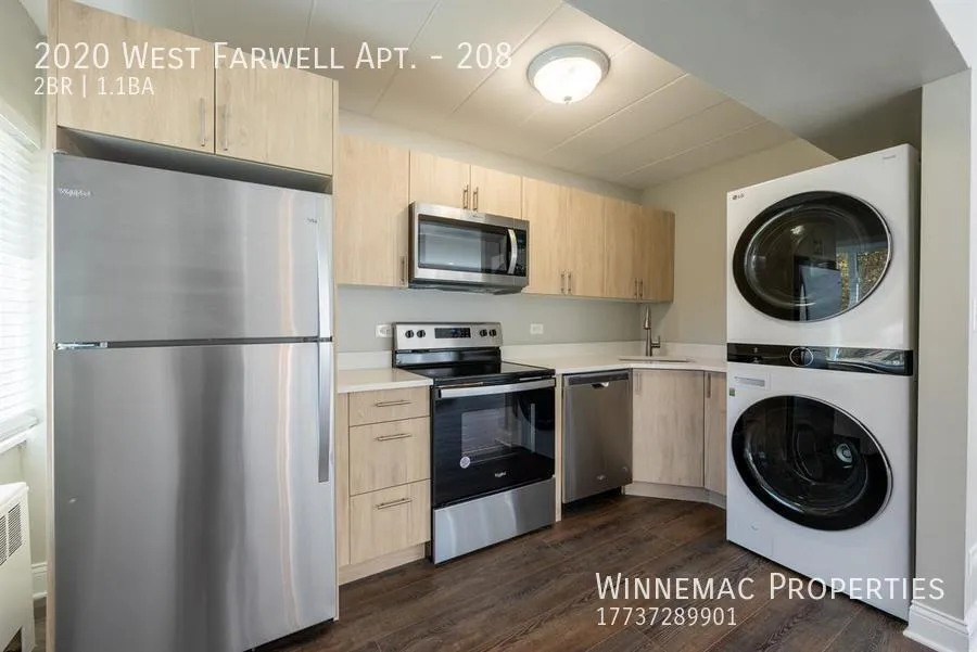 2020 W Farwell Ave, ,  60645, USA 60645-unit#208-Chicago-IL