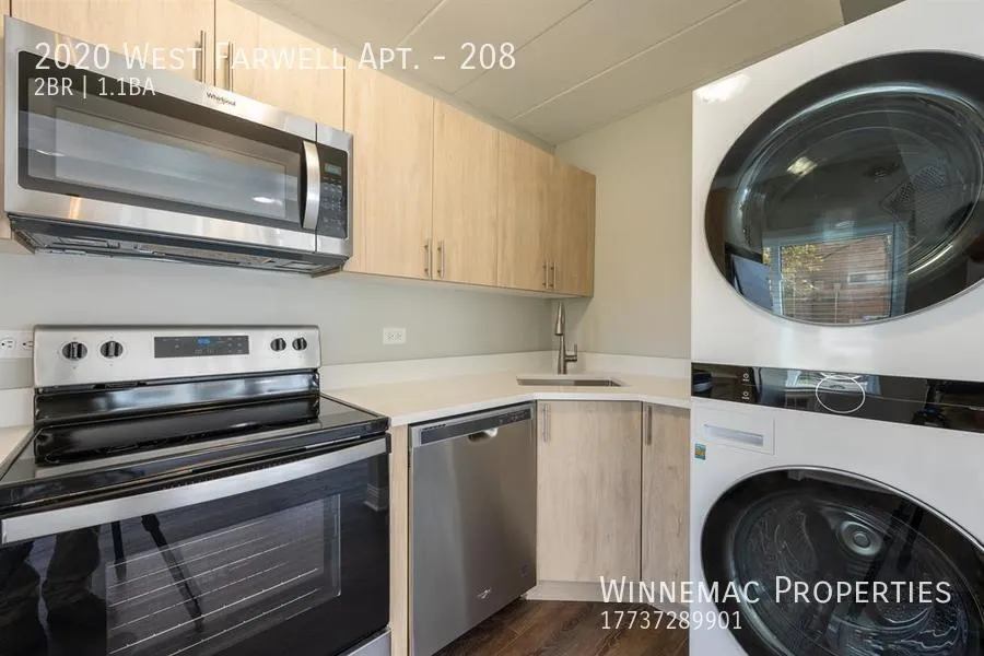 2020 W Farwell Ave, ,  60645, USA 60645-unit#208-Chicago-IL