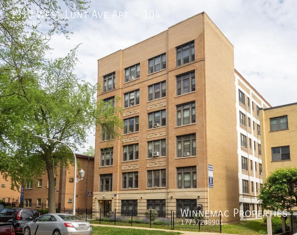 1310 W Lunt Ave, ,  60626, USA 60626-unit#104-Chicago-IL