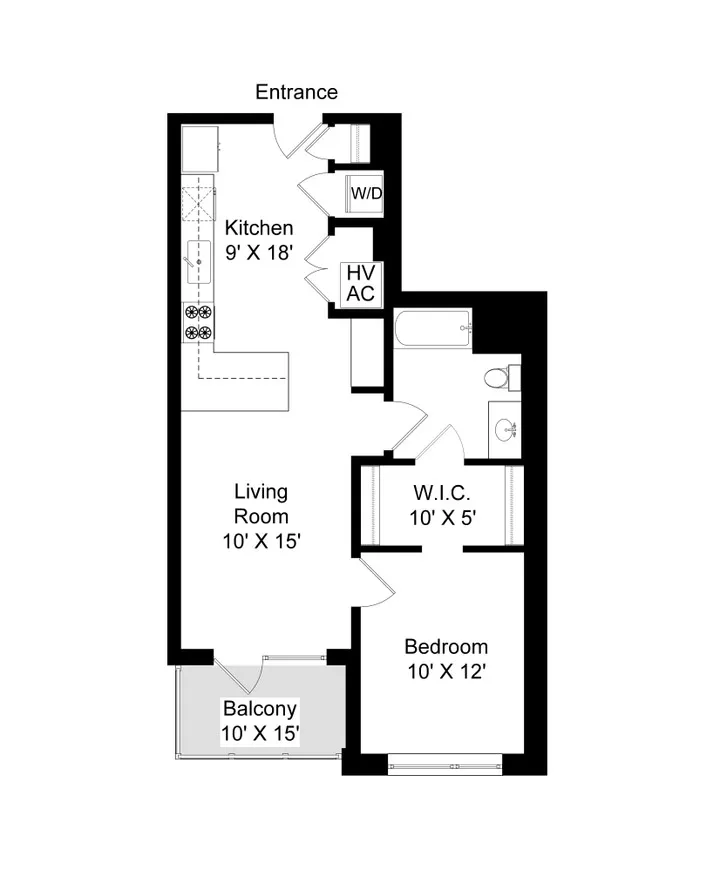 851 W Grand Ave, ,  60642, USA 60642-unit#302-Chicago-IL