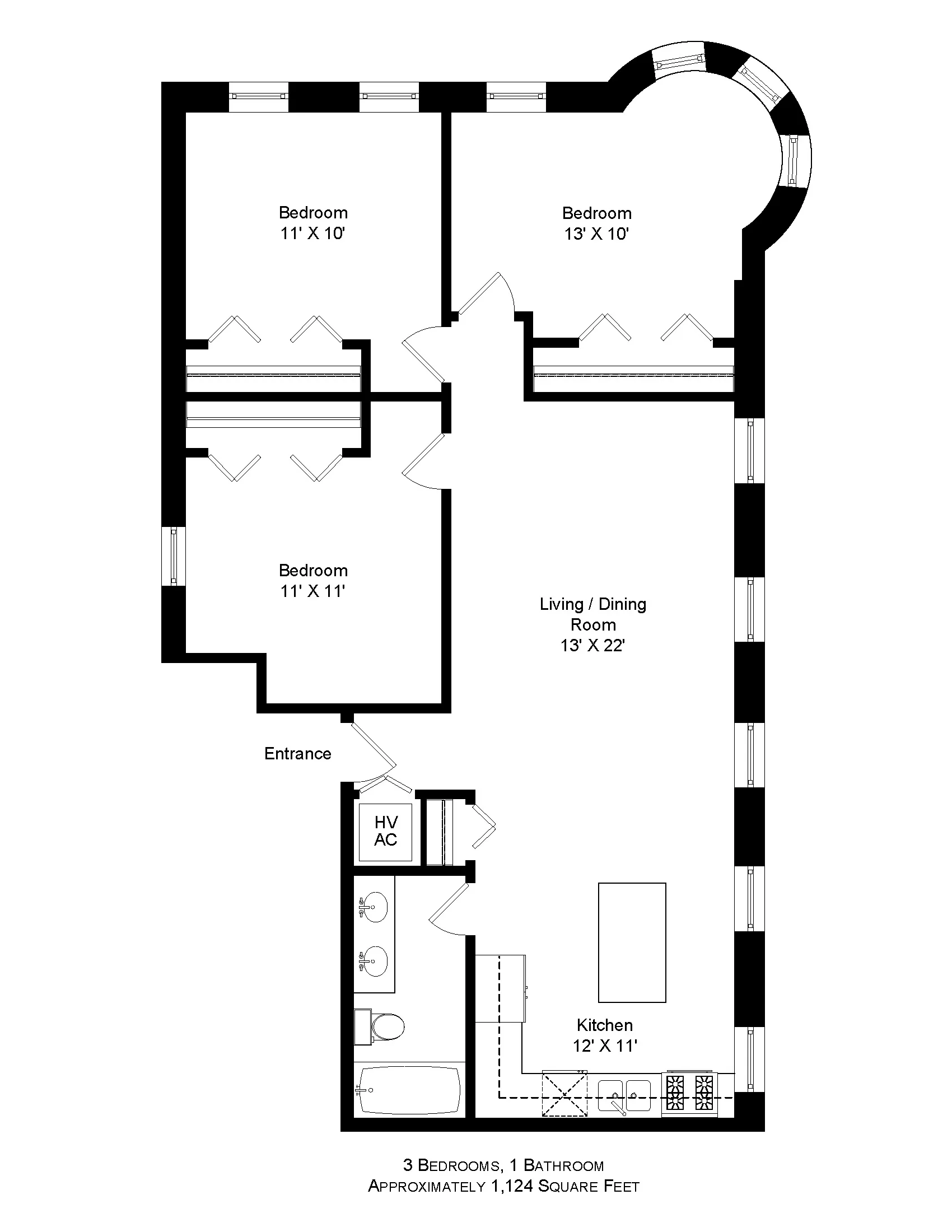 1044 W 18th St #3f, ,  60608, USA 60608-unit#3F-Chicago-IL