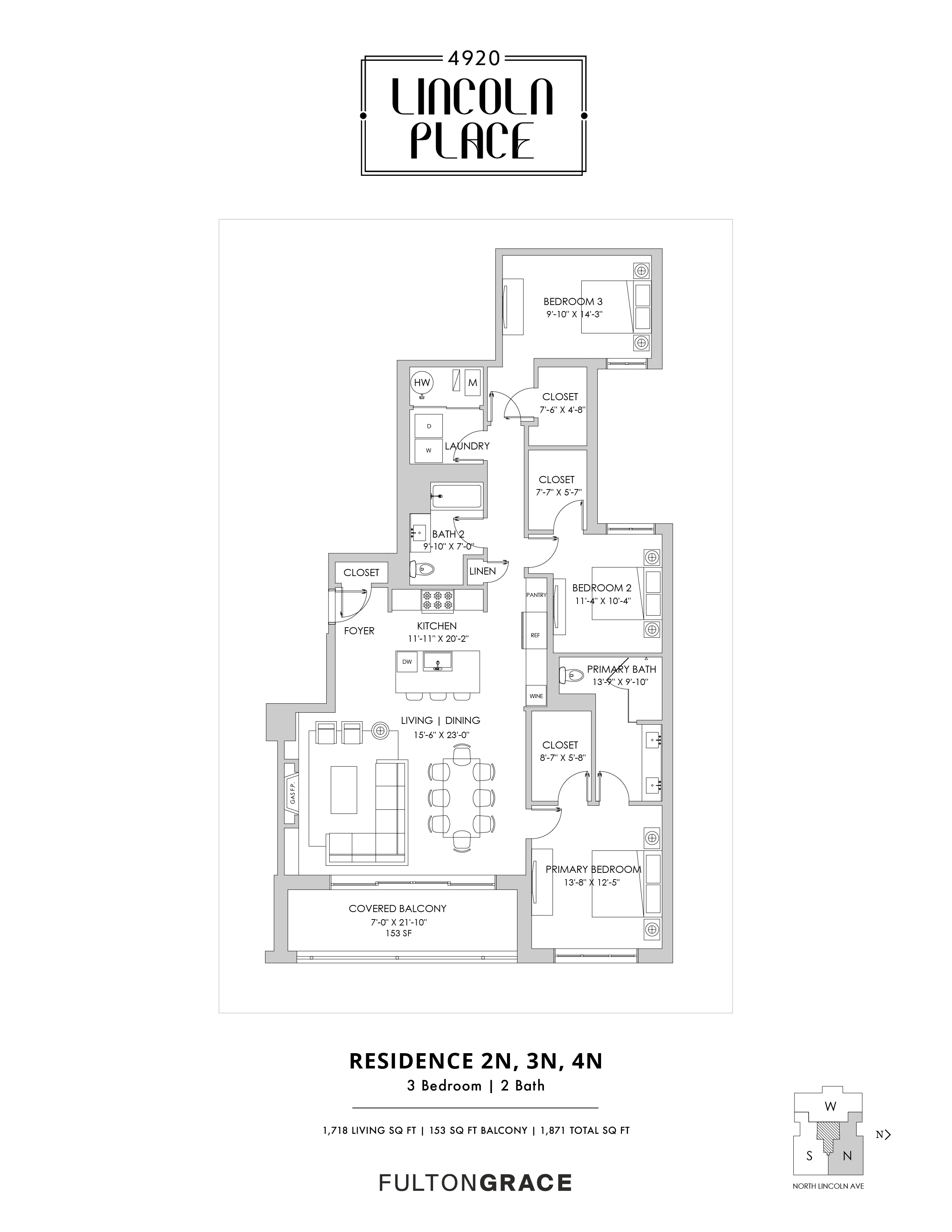 4920 N Lincoln Ave, ,  60625, USA 60625-unit#3N-Chicago-IL