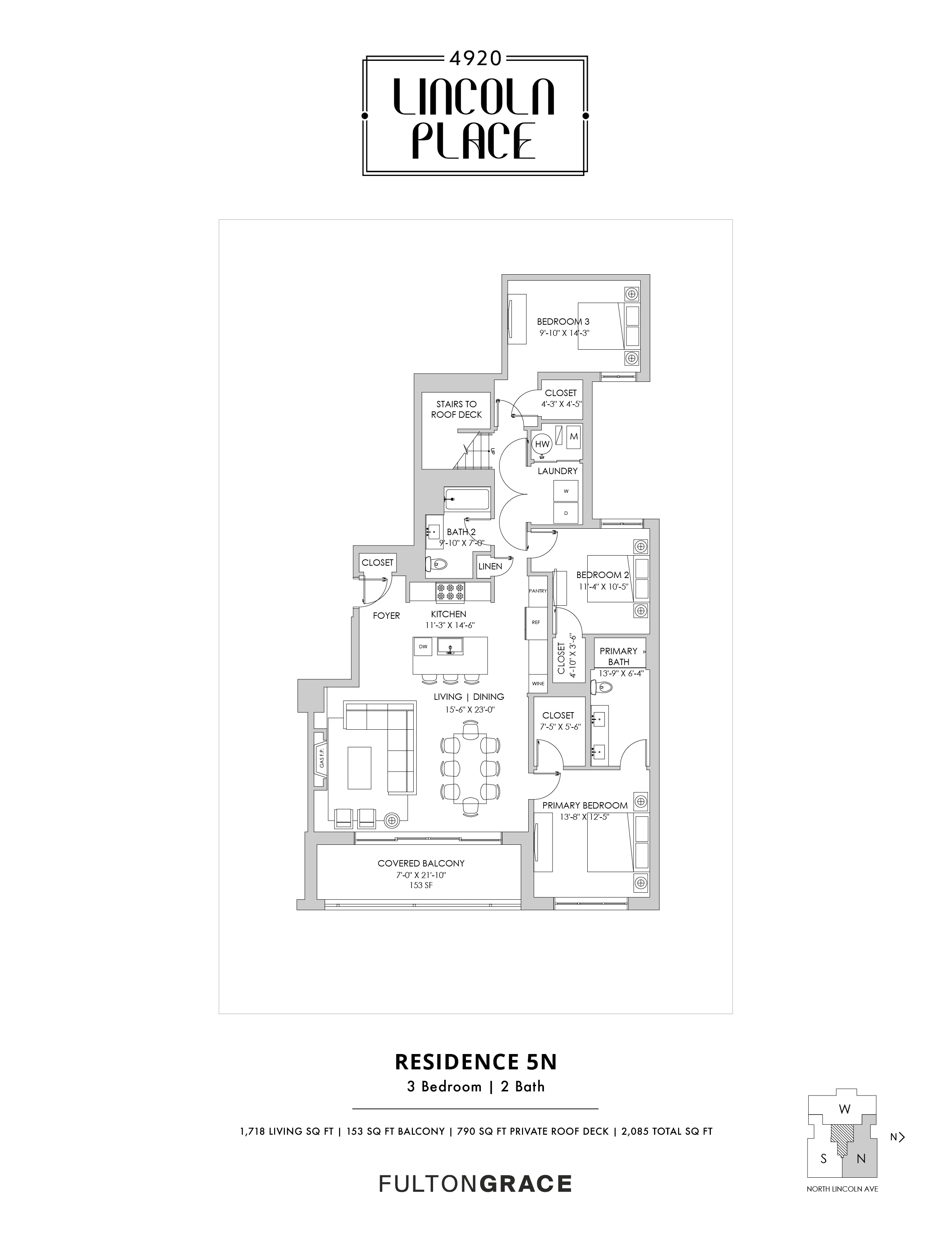 4920 N Lincoln Ave, ,  60625, USA 60625-unit#5S-Chicago-IL