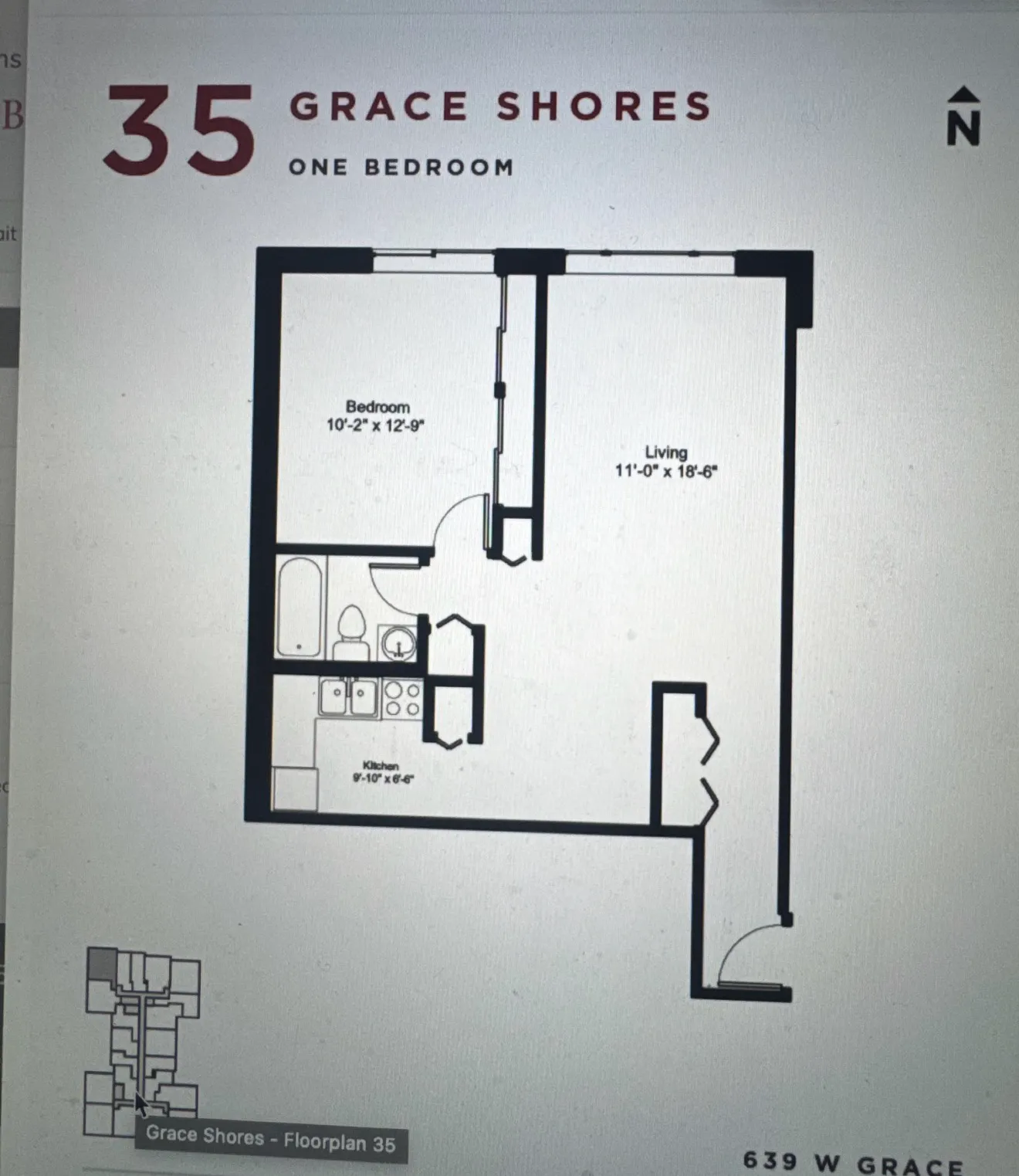 639 W Grace St, , 60613, USA 60613-unit#235-Chicago-IL