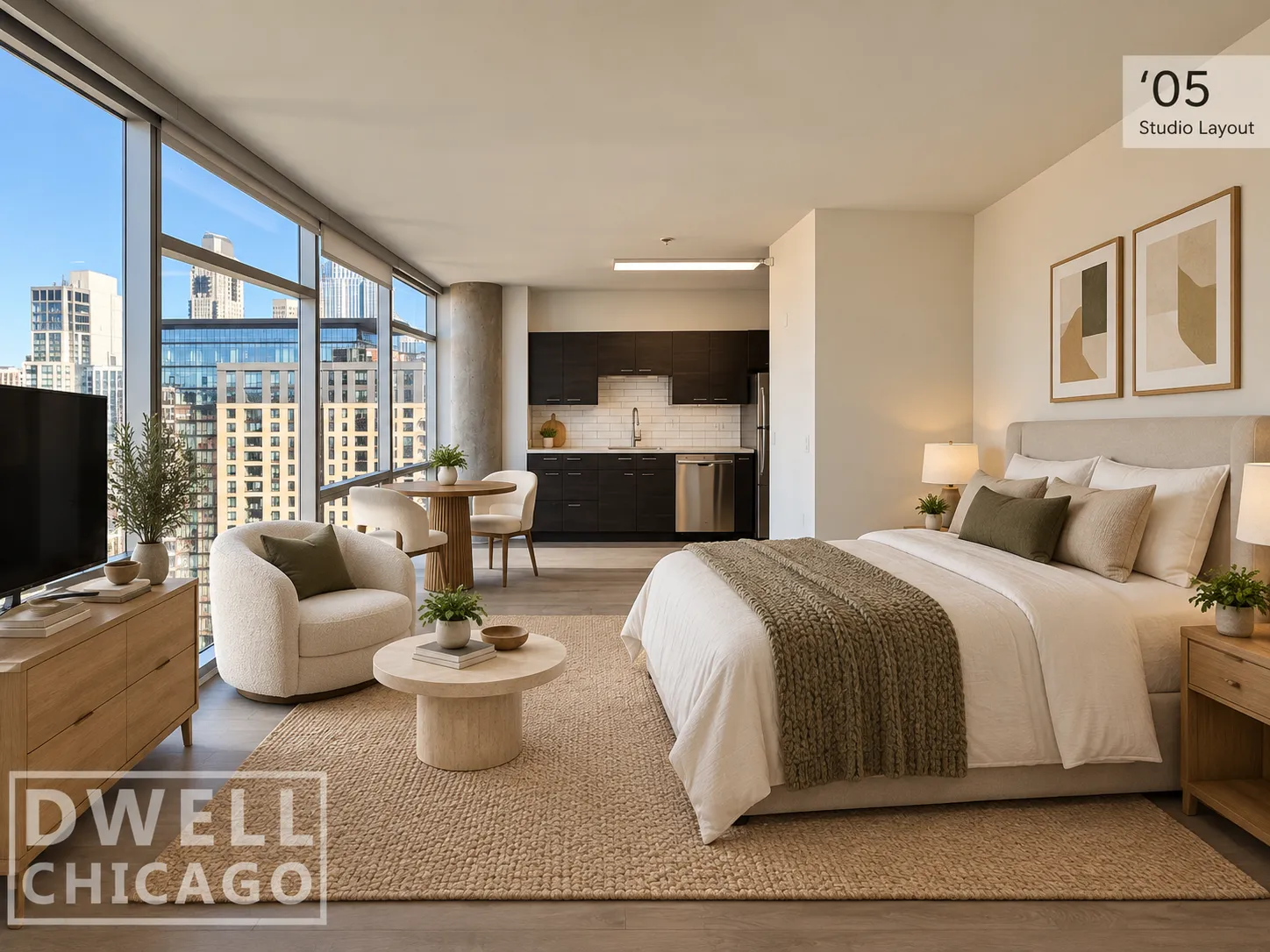 805 N La Salle Dr, ,  60610, USA 60610-unit#404-Chicago-IL