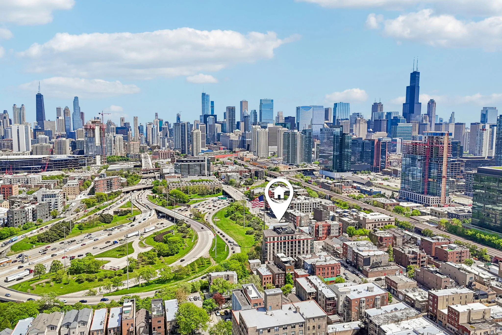 1100 W Grand Ave, , 60642, USA 60642-unit#406-Chicago-IL