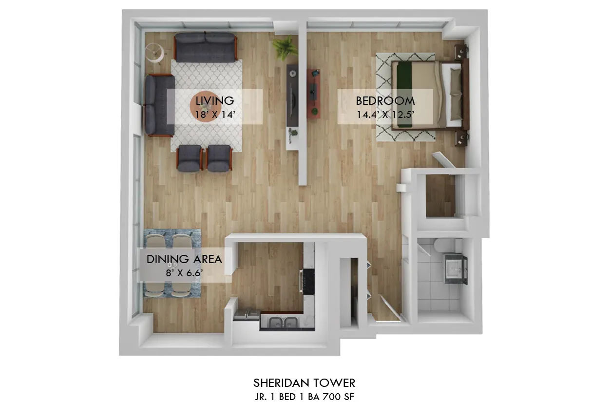 5649 N Sheridan Rd, , 60660, USA 60660-unit#020C-Chicago-IL