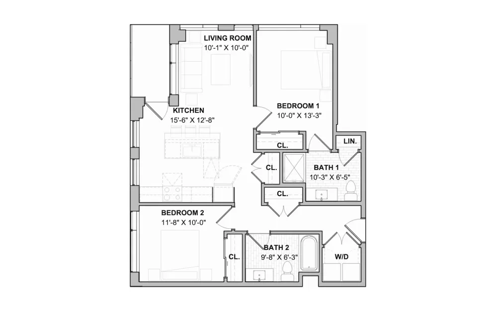801 S Western Ave, , 60612, USA 60612-unit#05-305-Chicago-IL