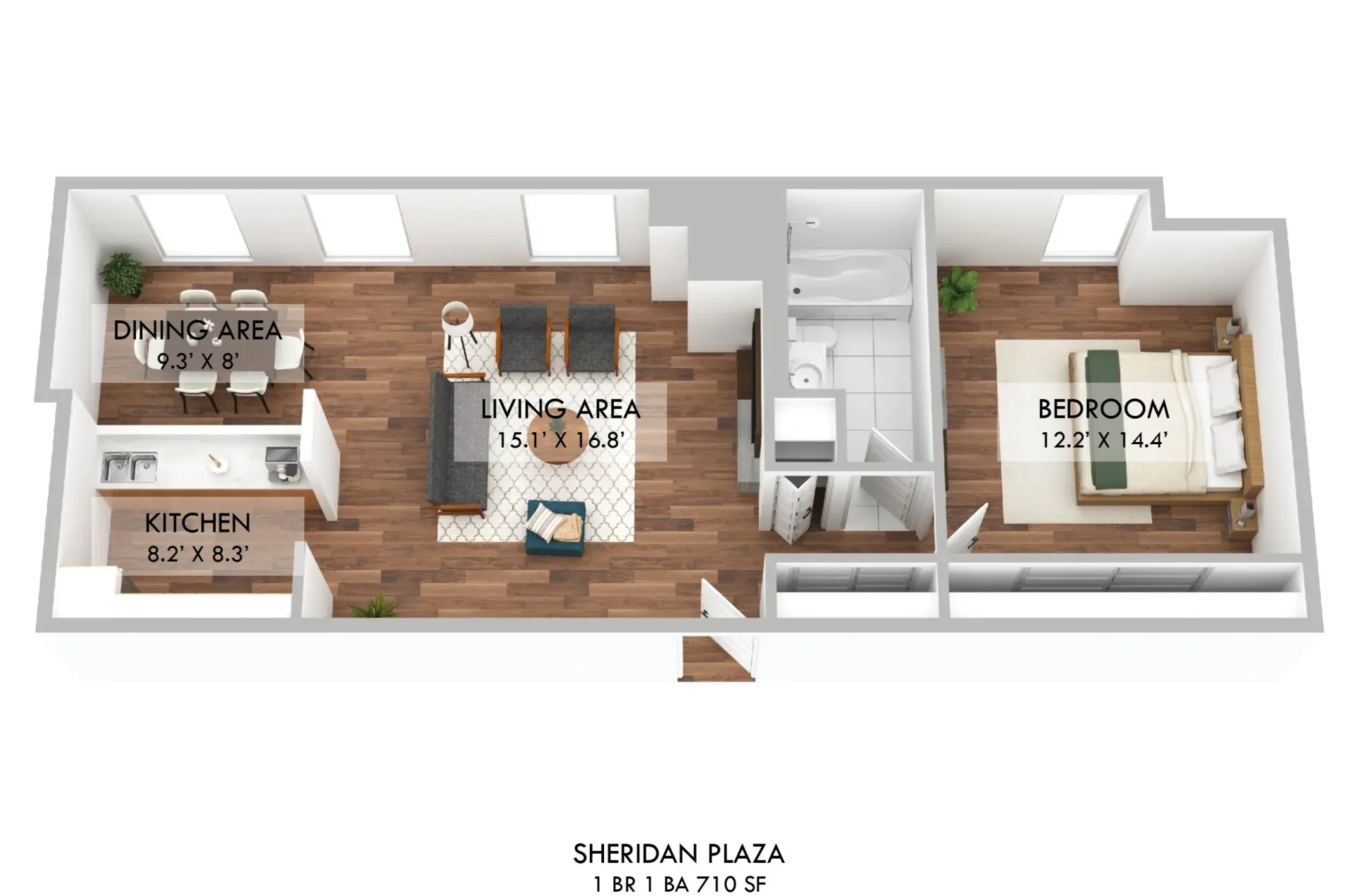 4607 N Sheridan Rd, ,  60640, USA 60640-unit#0205-Chicago-IL