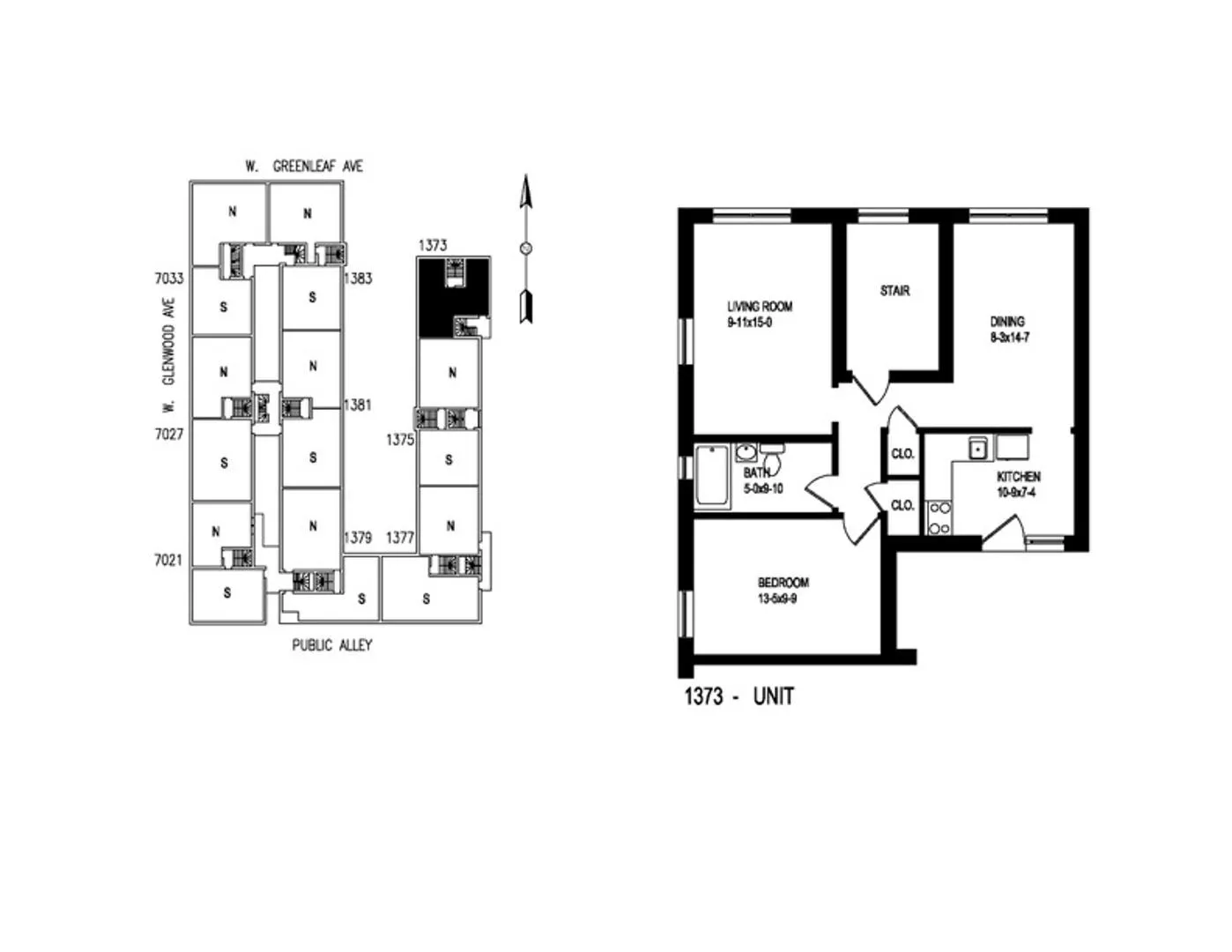 1373 W Greenleaf Ave, , 60626, USA 60626-unit#1S-Chicago-IL