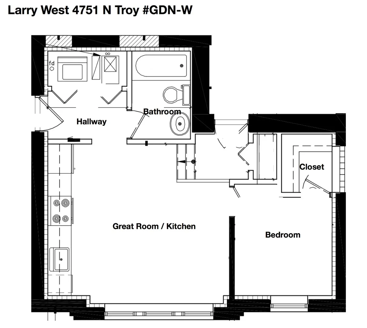 4751 N Troy St, ,  60625, USA 60625-unit#GARDEN WEST-Chicago-IL