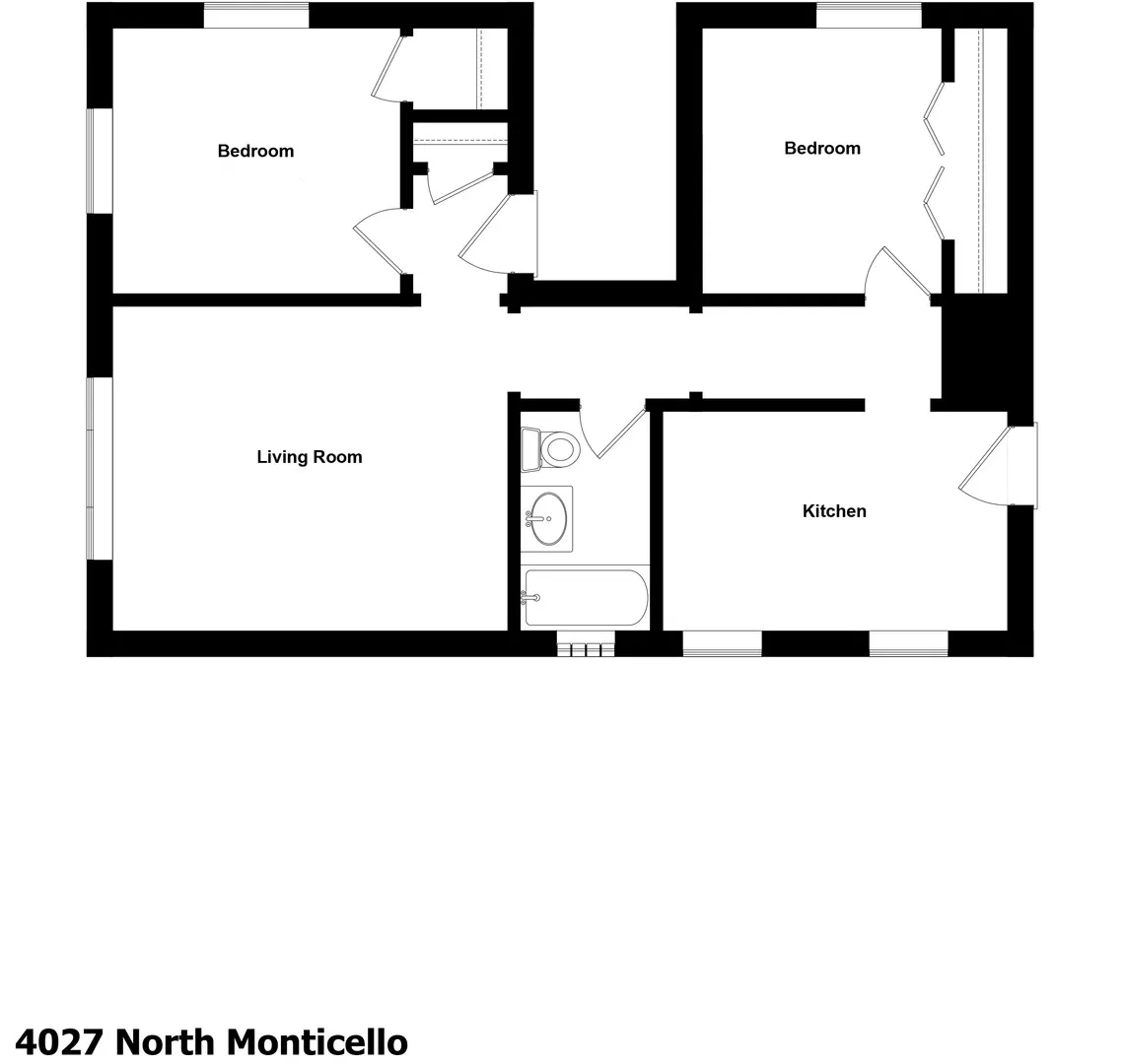 4027 N Monticello Ave, , 60618, USA 60618-unit#2-Chicago-IL