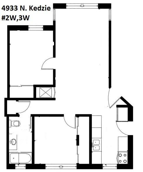 4933 N Kedzie Ave, , 60625, USA 60625-unit#2E-Chicago-IL