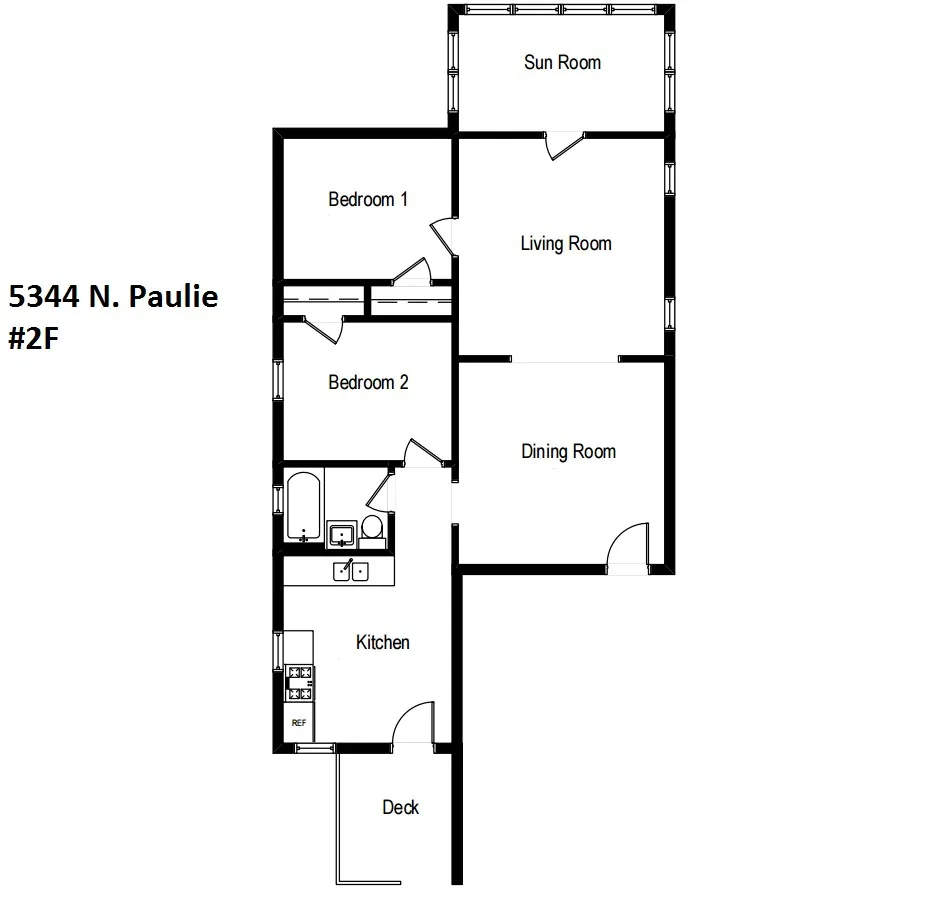 5344 N Paulina St, ,  60640, USA 60640-unit#3F-Chicago-IL