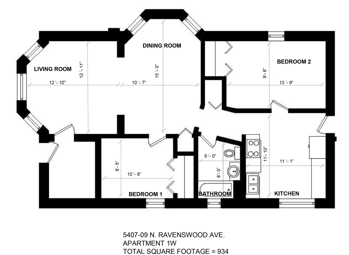 5407 N Ravenswood Ave, , 60640, USA 60640-unit#1F-Chicago-IL