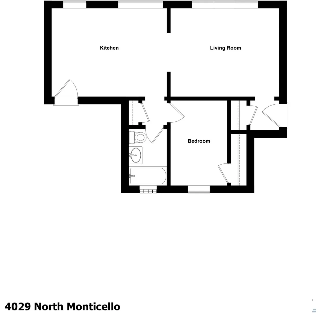 4029 N Monticello Ave, ,  60618, USA 60618-unit#2W-Chicago-IL