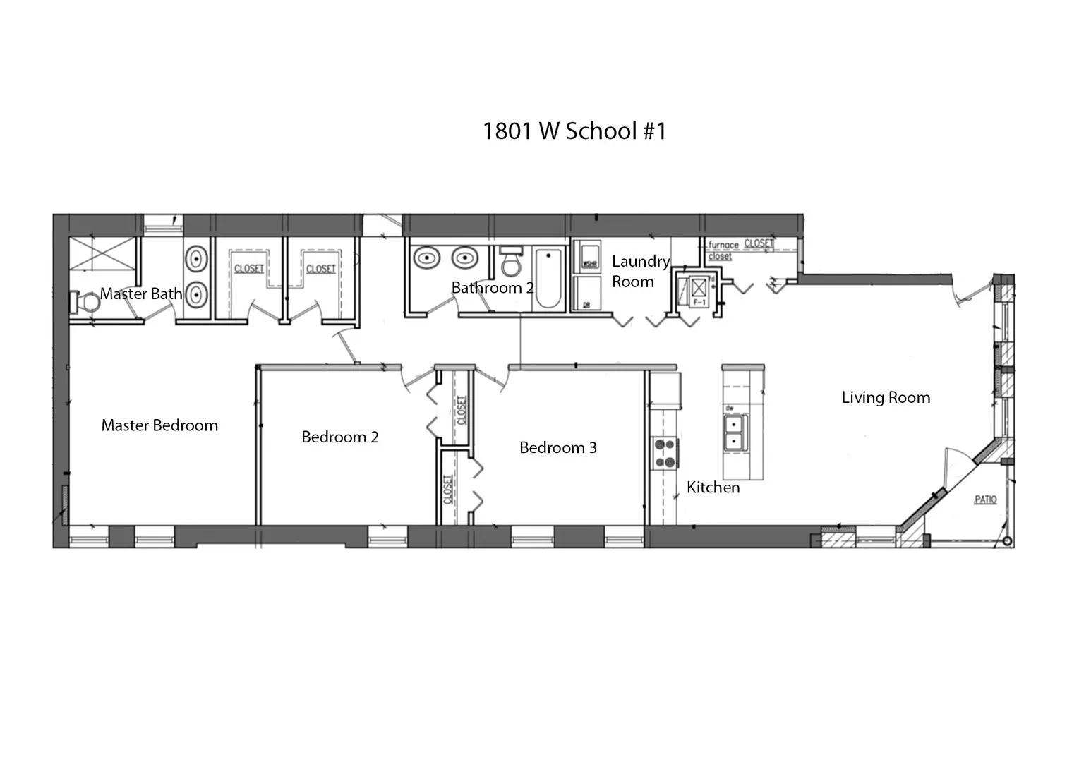 1801 W School St, , 60657, USA 60657-unit#1-Chicago-IL