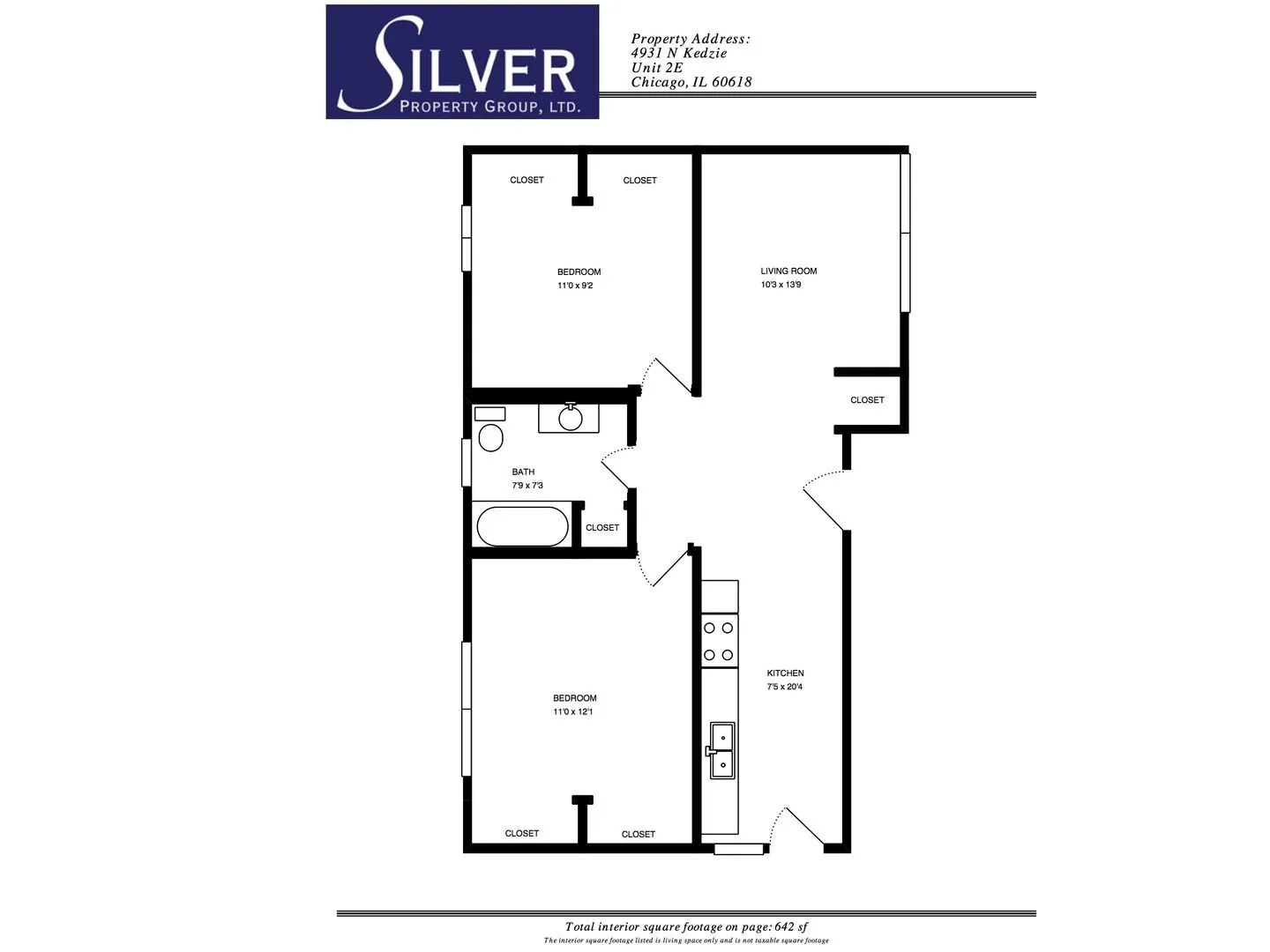 4931 N Kedzie Ave, ,  60625, USA 60625-unit#3E-Chicago-IL