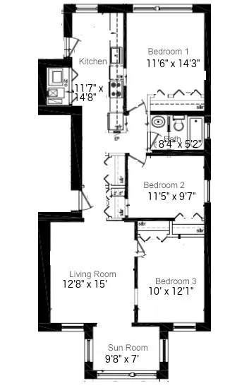 3214 W Argyle St, ,  60625, USA 60625-unit#3-Chicago-IL