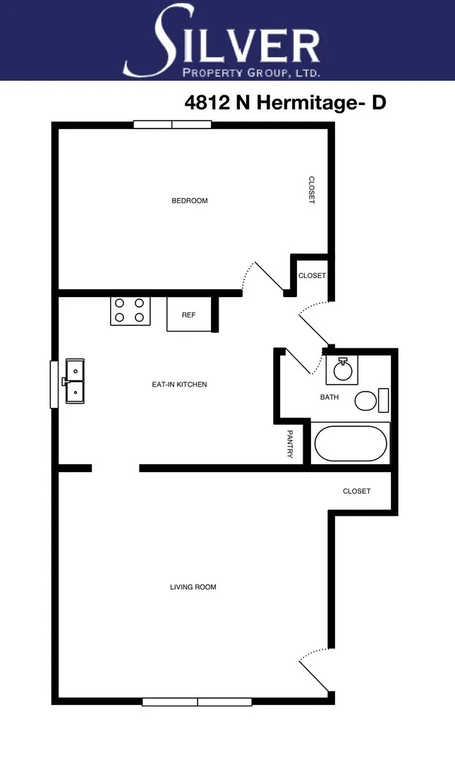 4812 N Hermitage Ave, ,  60640, USA 60640-unit#3D-Chicago-IL