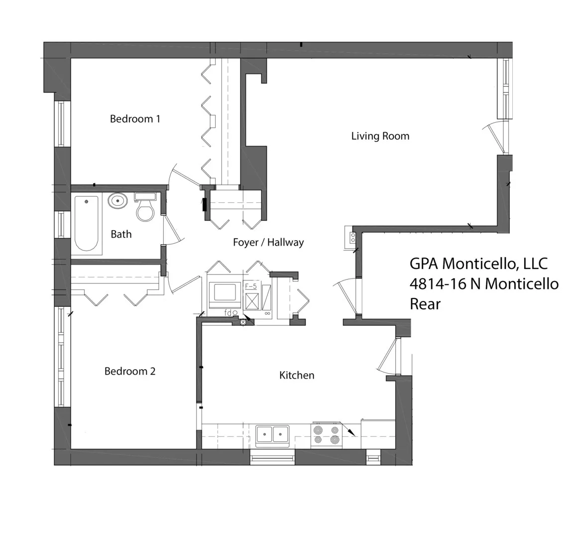 4816 N Monticello Ave, ,  60625, USA 60625-unit#3-Chicago-IL