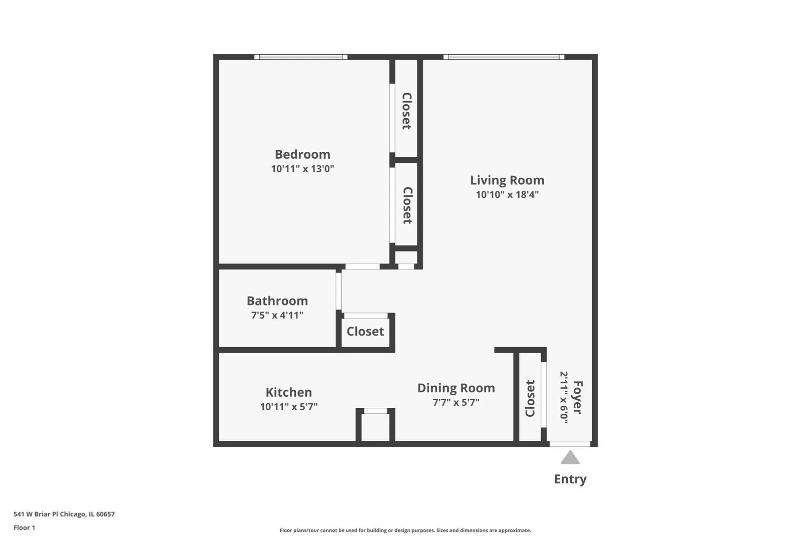 541 W Briar Pl, ,  60657, USA 60657-unit#510-Chicago-IL